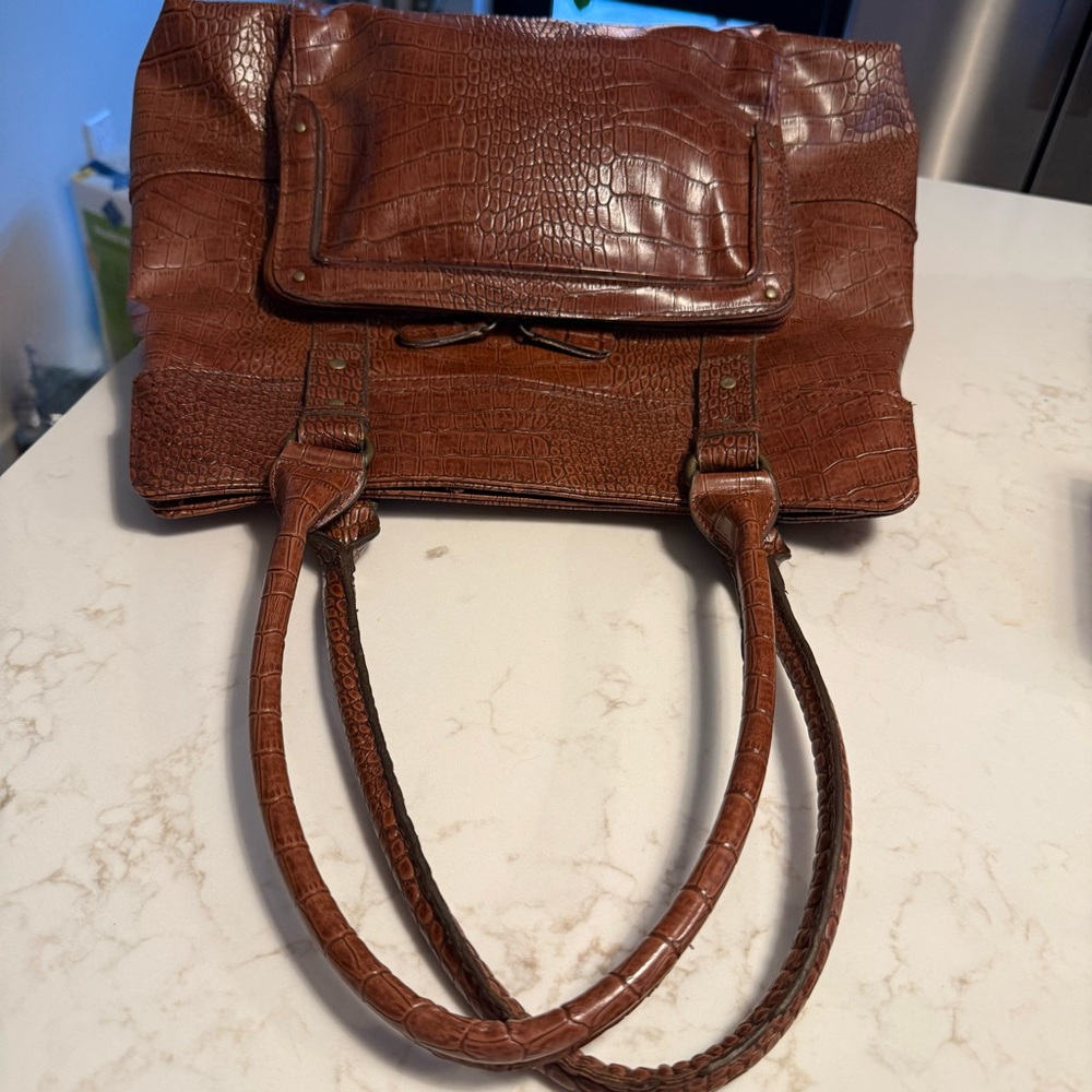 5 for $25! Emilie m. Embossed Manufactured Leather Bag - Picture 15 of 16